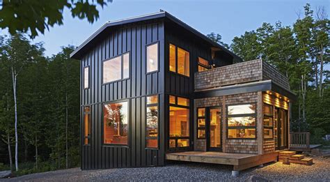 black metal houses|black siding on a house.